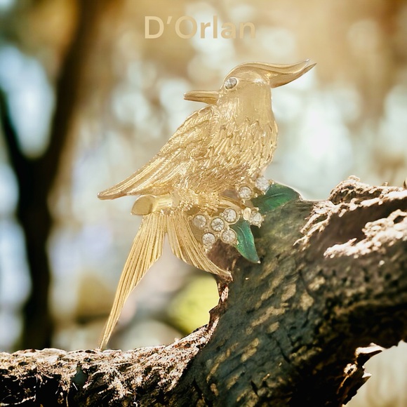 D’Orlan Bird Brooch Vintage - Picture 6 of 12